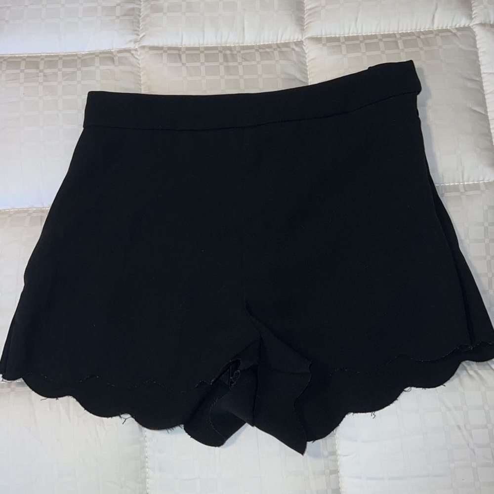 Black dress shorts